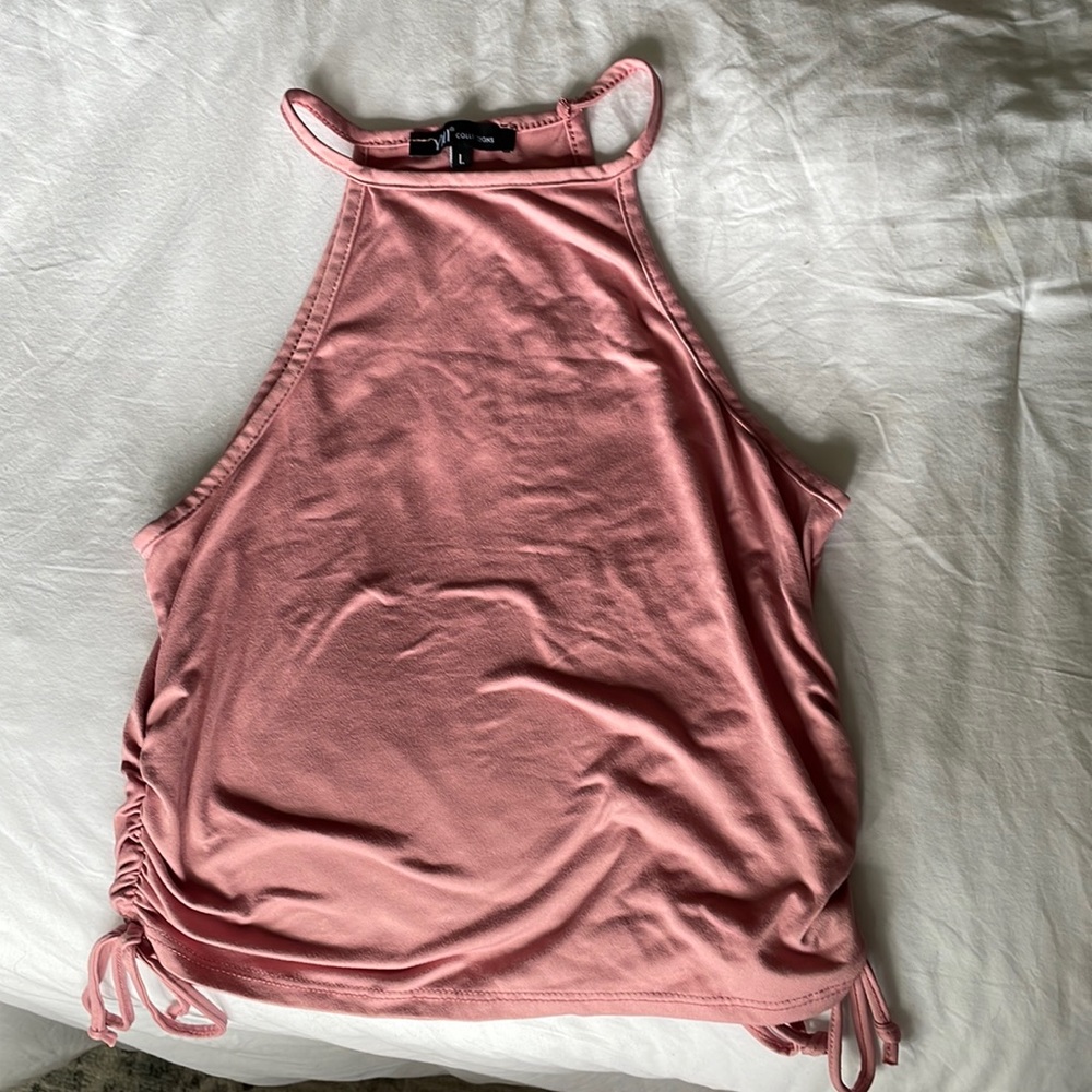 Pink tank top size Large